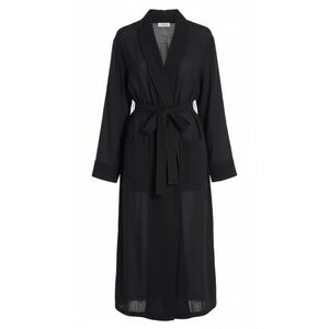 ETERNE Lennon Robe in Black M NWT
